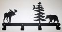 Moose & Bear Coat Rack