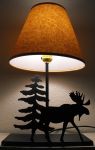 Moose Lamp
