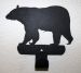 Walking Bear Metal Wall Hook