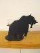 Bear with Fish Votive Holder